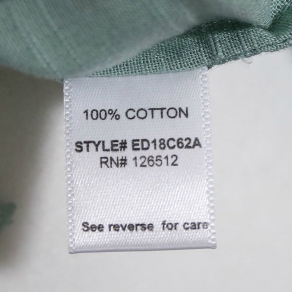 Aratta Silent Journey Mint Buttoned Tunic Top - Picture 12 of 13